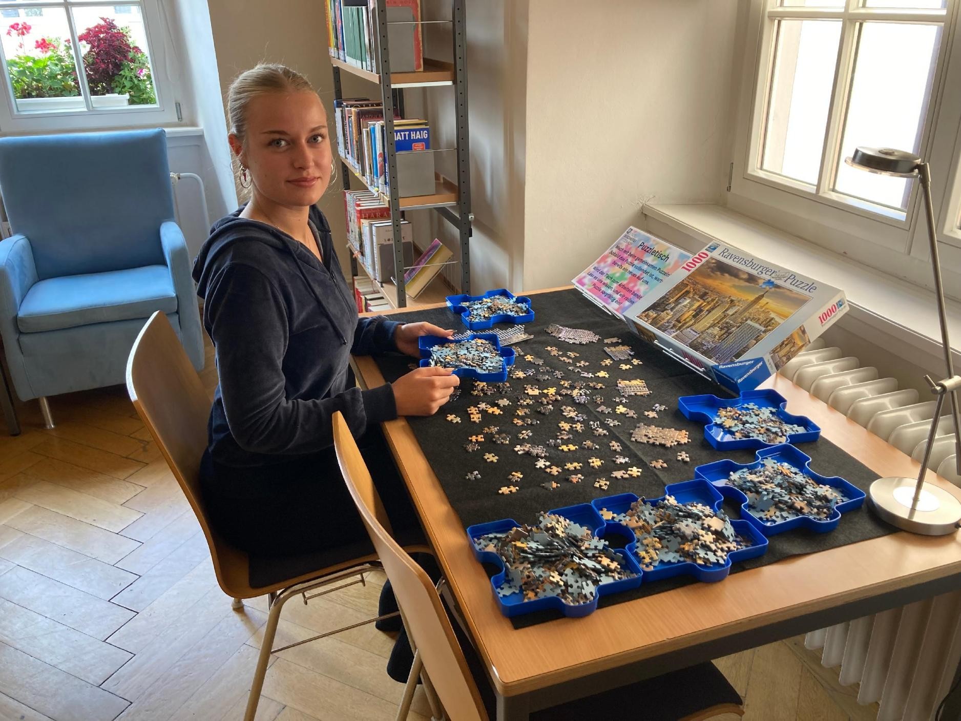 Puzzletisch mit Marit Puzzletisch mit Marit