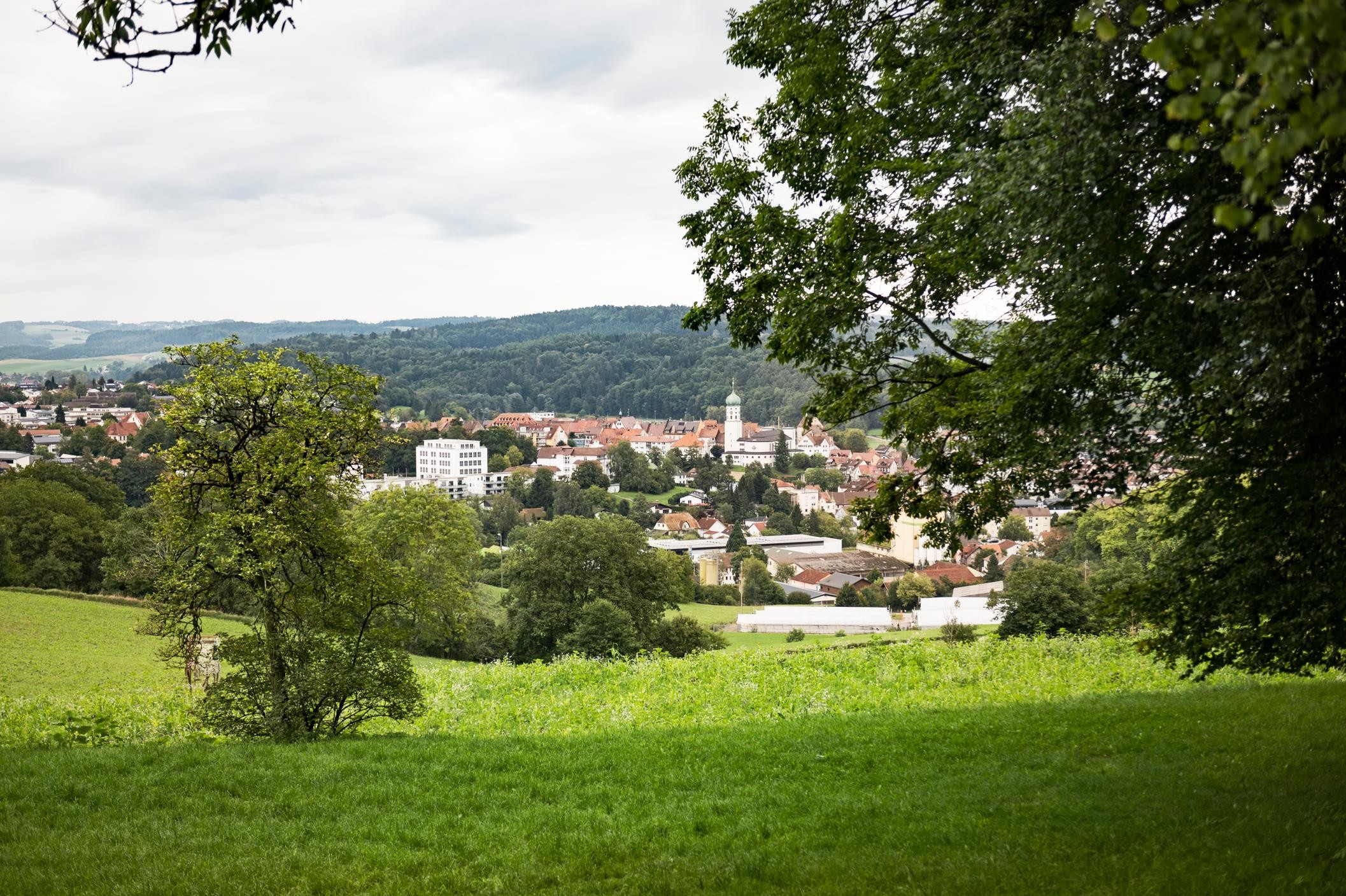 Blick auf Stockach