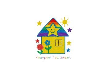 Logo der Einrichtung: Ein Haus mit Regenbogendach