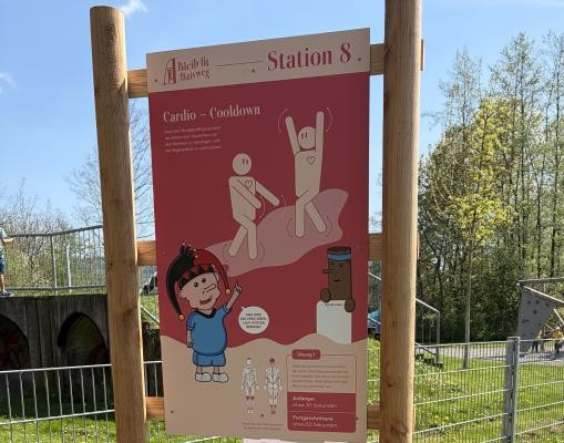 Station "bleib fit Aktivweg"