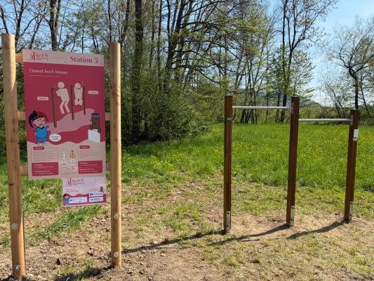 Station "bleib fit Aktivweg"