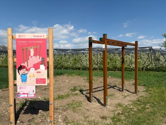 Station "bleib fit Aktivweg"