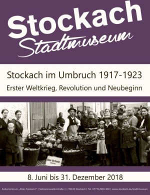 Ausstellungsplakat Stockach im Umbruch