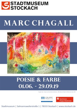 Ausstellungsplakat Marc Chagall