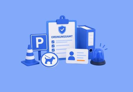 Die Grafik zeigt eine Checkliste und ein Verkehrshütchen