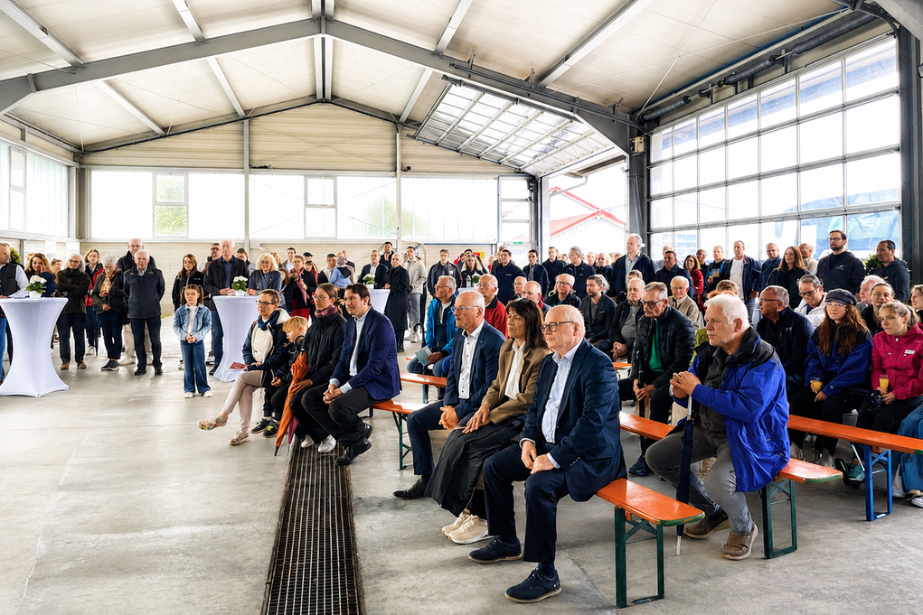 Begrüßung und Auftakt bei der Gewerbeschau 2025