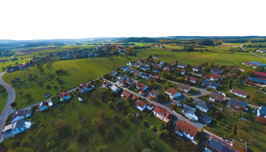 Luftbildaufnahme